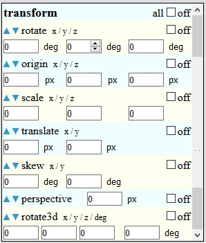 css transform definitions